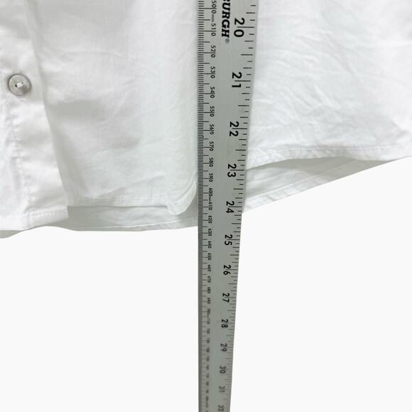 Cinq a Sept Button Down White‎ Shirt Women’s Size XS - Picture 4 of 10